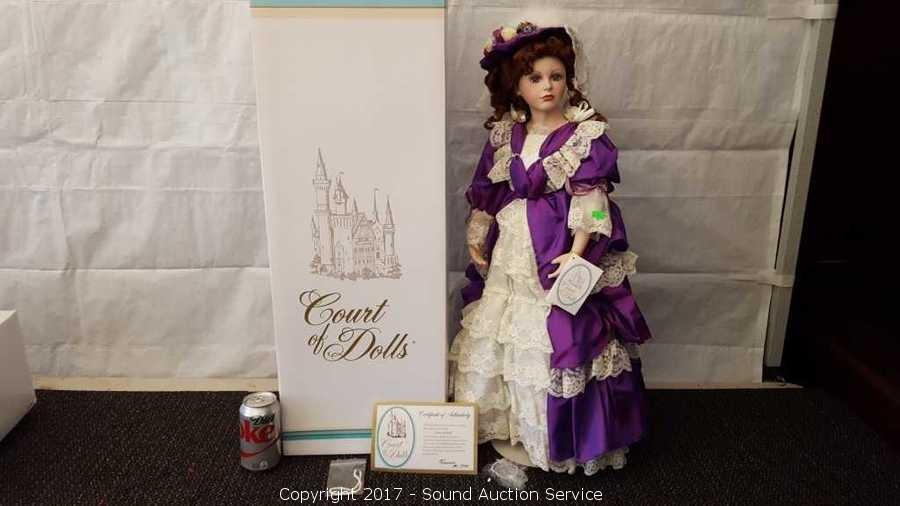 Court of store dolls porcelain doll