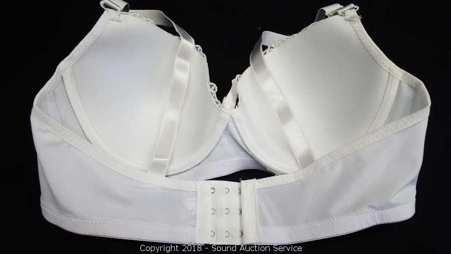 Sound Auction Service - Auction: 09/27/18 Hicks & Morgan Estate Auction  ITEM: (3) NEW Women's 38C? Bras - White & Tan