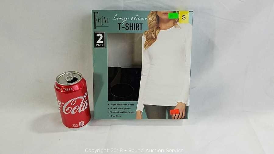 Sound Auction Service - Auction: 4/19/18 Spirits & Home Decor Auction ITEM:  (3) Pairs of Felina Leggings & Wool Top - Large