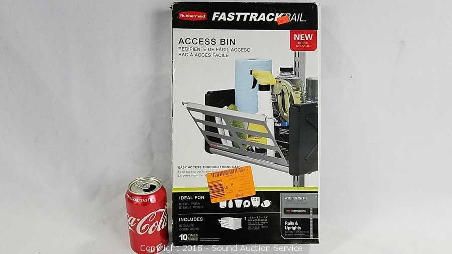 Rubbermaid FastTrack Rail Access Bin