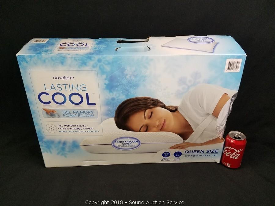 Novaform lasting cool gel memory foam pillow sales reviews