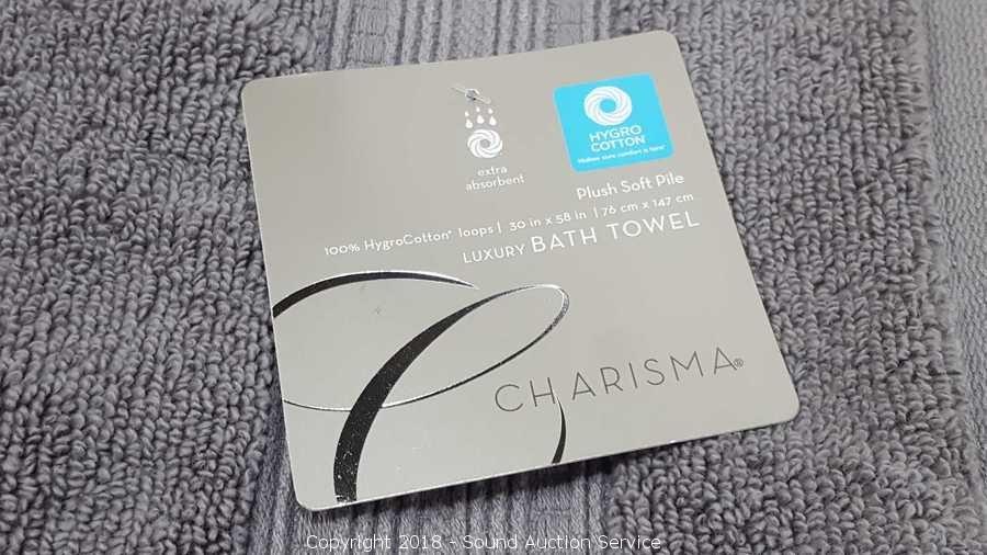 Charisma 100% Hygro Cotton Bath Sheet, Grey – Xtra Wholsesale Ltd