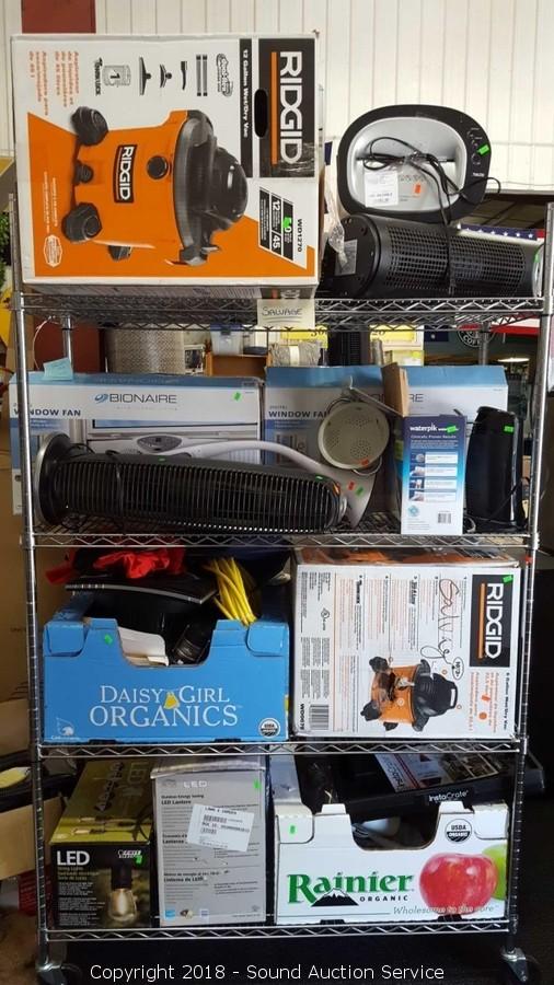 Sound Auction Service - Auction: 10/23/18 Bed, Bath, Personal Care,  Hardware & More ITEM: Huge Lot of Salvaged Store Return Items