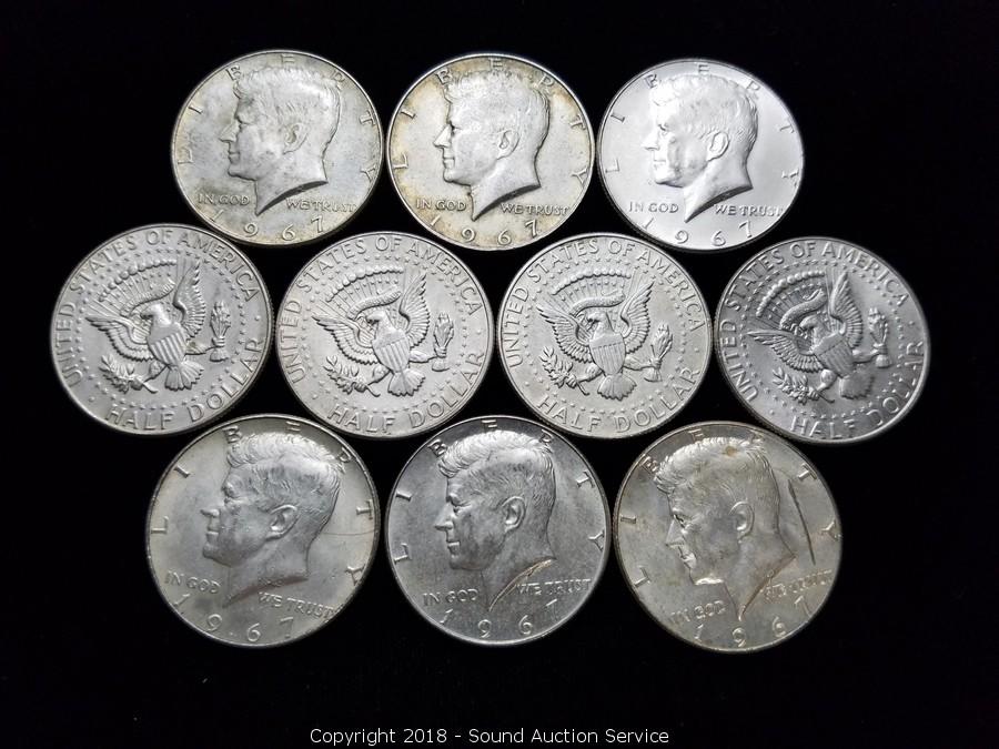 Sound Auction Service - Auction: 06/18/20 Middleton & Others Consignment  Auction ITEM: Collectible Quarter, Half Dollar & Dollar Coins