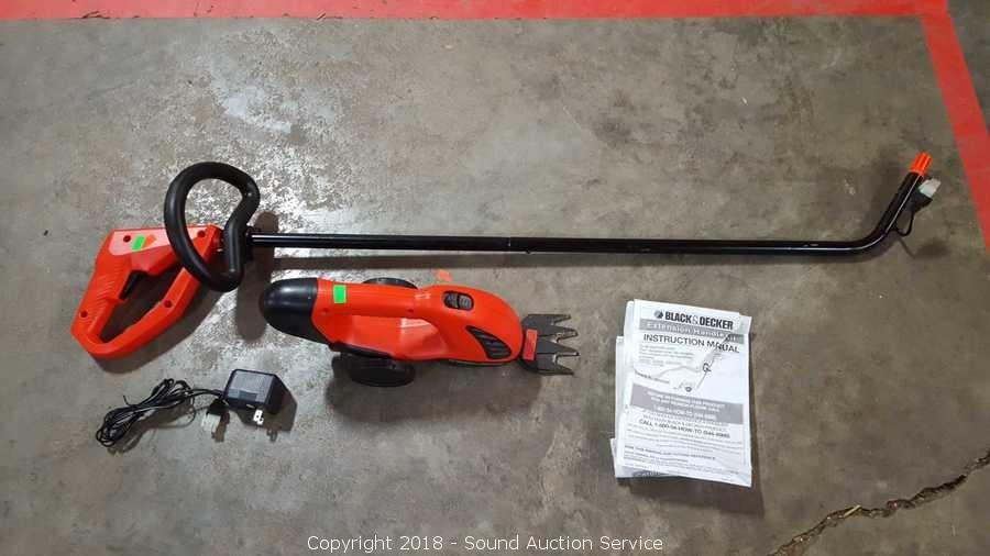 Sold at Auction: Black & Decker Cordless Grass Shear New IN Box