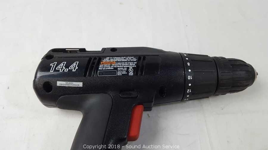 Sound Auction Service - Auction: Gaskins & Steere Estate Auction ITEM: Black  & Decker RTX High Performance Rotary Tool