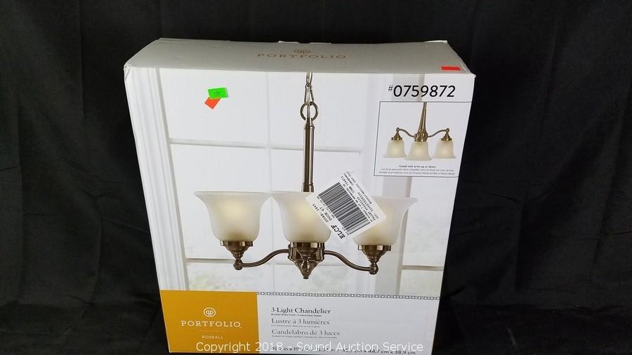 Portfolio roseall deals 5 light chandelier