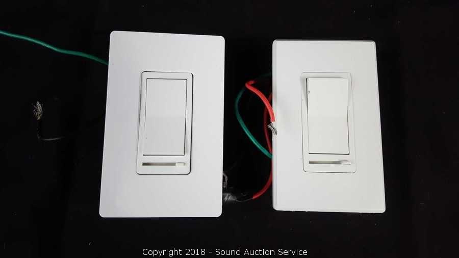 Sound Auction Service - Auction: 09/27/22 SAS Online Auction ITEM: 2 Feit  Smart Wi-Fi Dimmer Switches