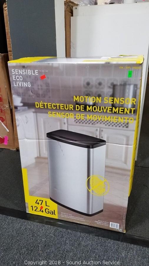 EKO Sensible Eco Living 47L Motion Sensor Trash Can 