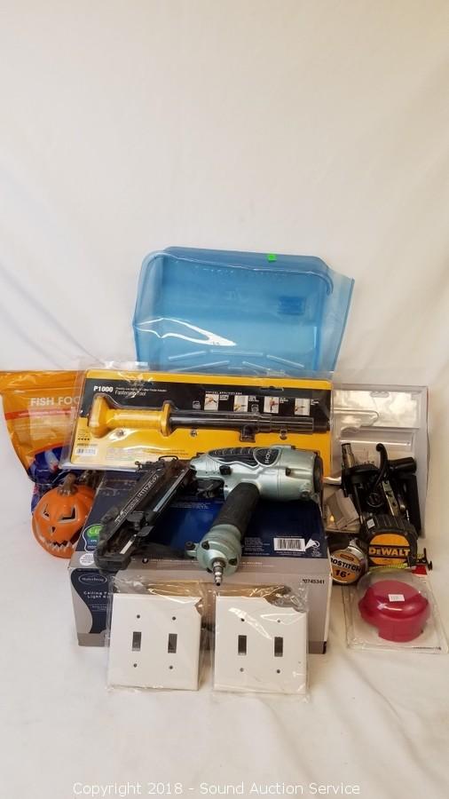 Sound Auction Service - Auction: 12/13/18 Fisher / Wilch Estate Auction ITEM:  Salvage Tools, Home Improvement & More