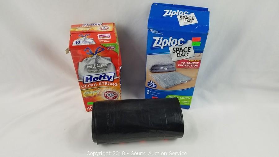 ziploc trash bags