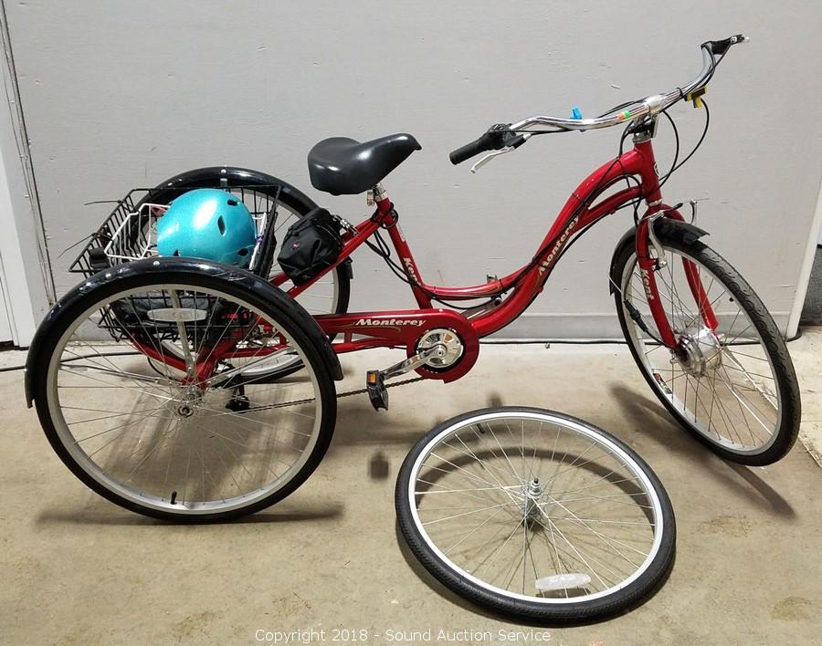 kent monterey electric tricycle