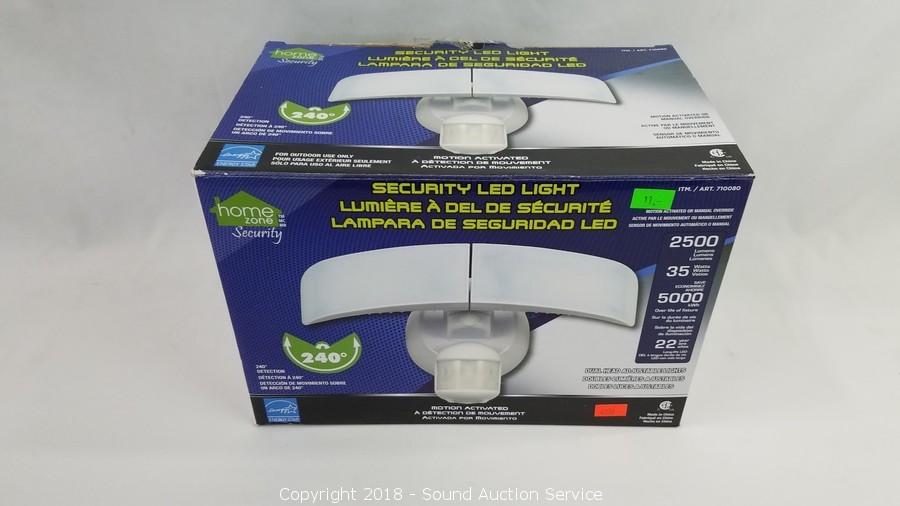 Sound Auction Service Auction 01 03 19 Sundries Toys Bedding More Item Home Zone Motion Activated Led Security Light