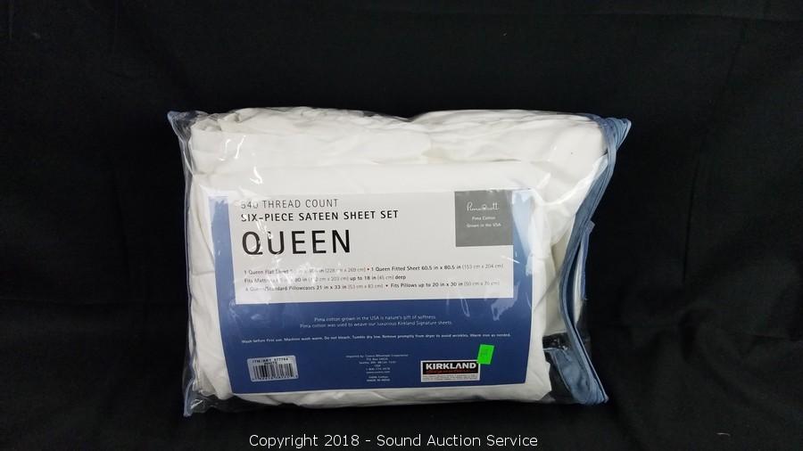 Sound Auction Service - Auction: 01/03/19 Sundries, Toys, Bedding & More!  ITEM: Kirkland 10 Gallon Clear Waste Basket Liners