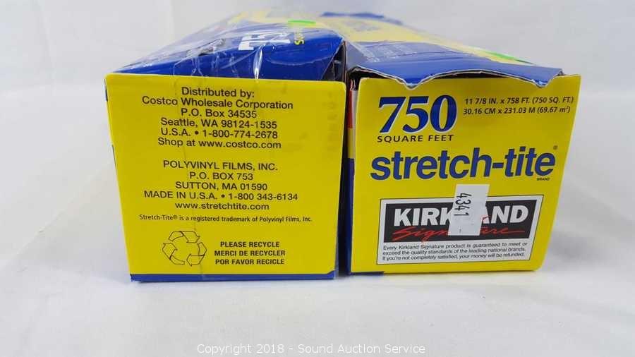 Sound Auction Service - Auction: 01/03/19 Sundries, Toys, Bedding & More!  ITEM: Kirkland 10 Gallon Clear Waste Basket Liners