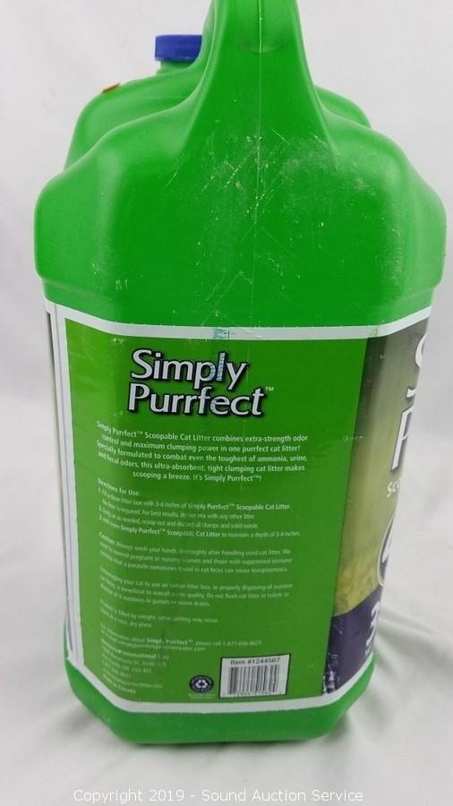 Simply purrfect outlet scoopable cat litter