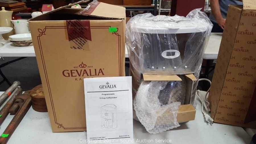 NIB Gevalia Coffee Pot w/ Carafe