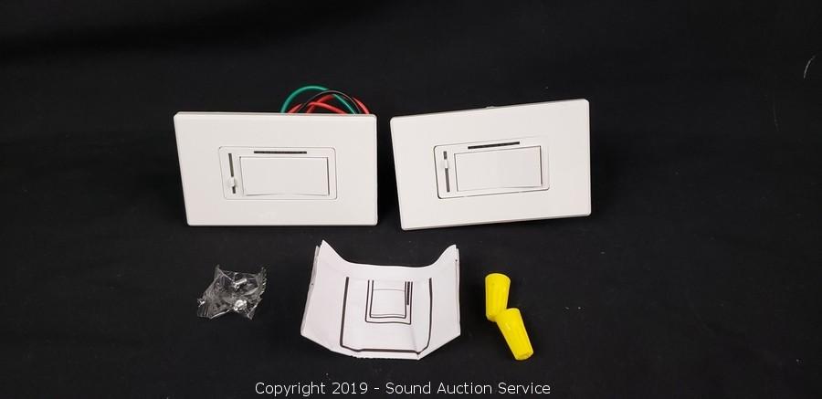 Sound Auction Service - Auction: 09/27/22 SAS Online Auction ITEM: 2 Feit  Smart Wi-Fi Dimmer Switches