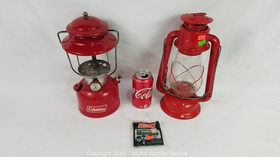 Coleman Lantern and Fishing Collectible Auction