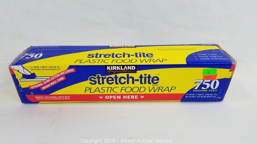 Sound Auction Service - Auction: 012219 Comfort, Health, Beauty, Bedding &  More! ITEM: Kirkland Plastic Food Wrap & Food Service Foil