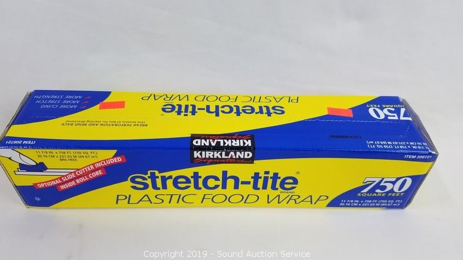 Sound Auction Service - Auction: 012219 Comfort, Health, Beauty, Bedding &  More! ITEM: Kirkland Plastic Food Wrap & Food Service Foil