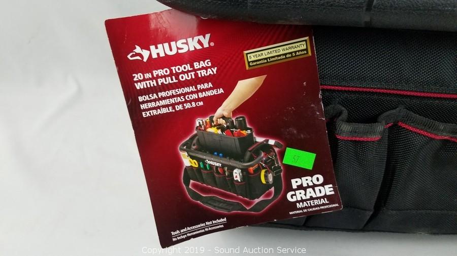 Tray of Tools, Husky Bag and Snap-On Bag - Roller Auctions