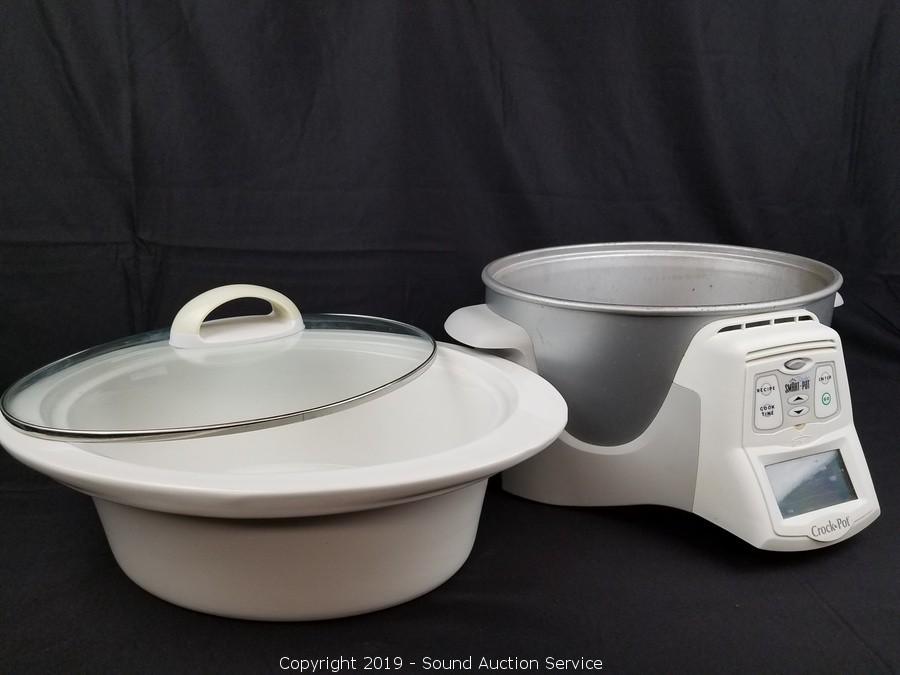 Rival 5.5qt Smart-Pot Programmable Crock Pot w/ 200 Recipes 