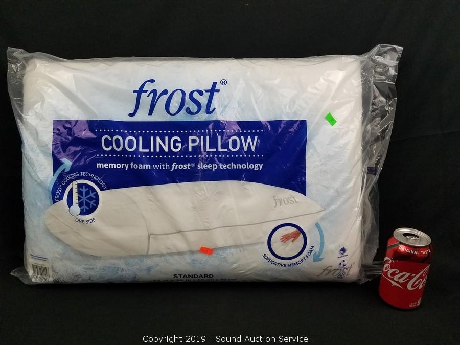 Frost cooling discount pillow memory foam