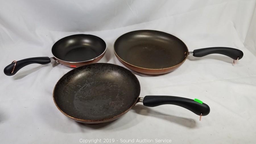 Sound Auction Service - Auction: 08/04/21 Paulsen, Cacuzzi & Others Online  Auction ITEM: NuWave Induction Cookware Set & Green Pan Skillets