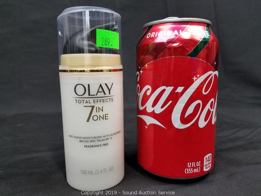 Olay Total Effects 7-in-1 Anti-Aging Moisturizer SPF 15 Fragrance-Free, 3.4  fl oz.