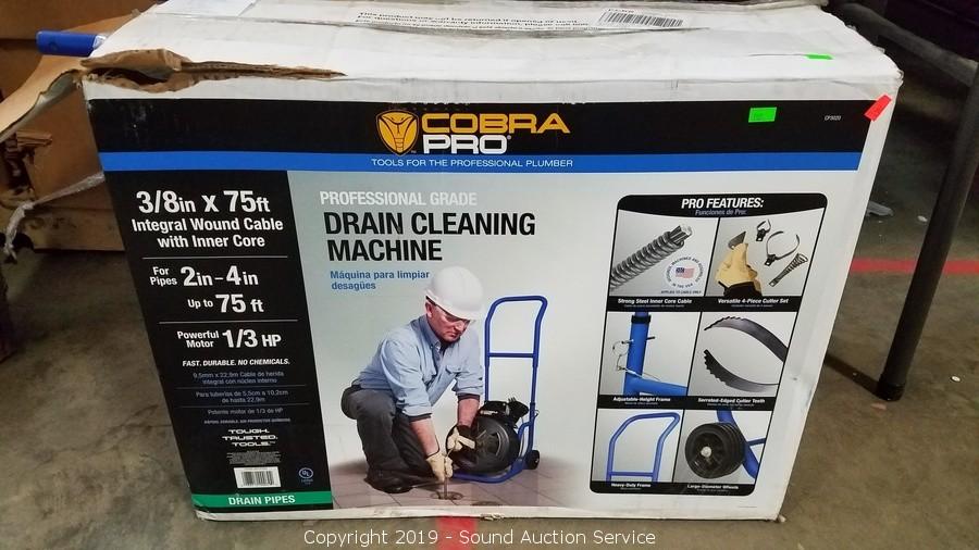 The Cobra Pro Drainage Cleaner Machine 