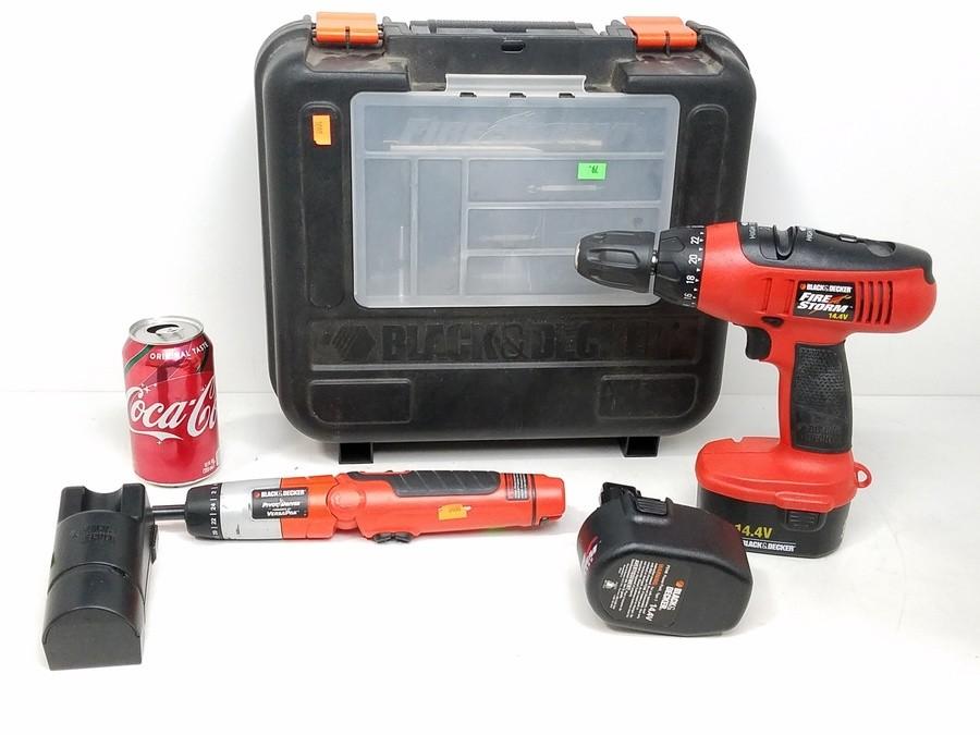 Black & Decker Firestorm 18v 3 Tool Cordless Combo Kit With 1 Battery Only