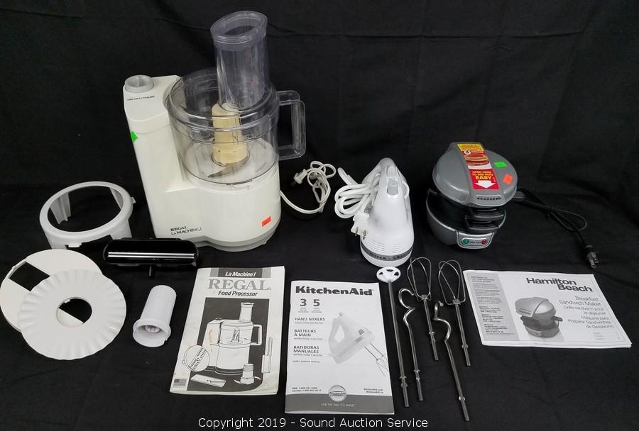 Sold at Auction: Hamilton Beach Breakfast Sandwich Maker