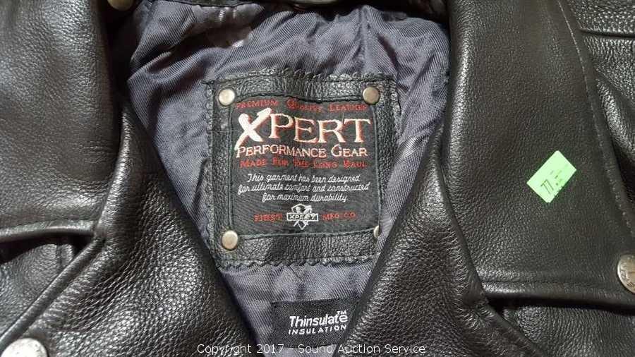 Xpert performance gear leather on sale jacket