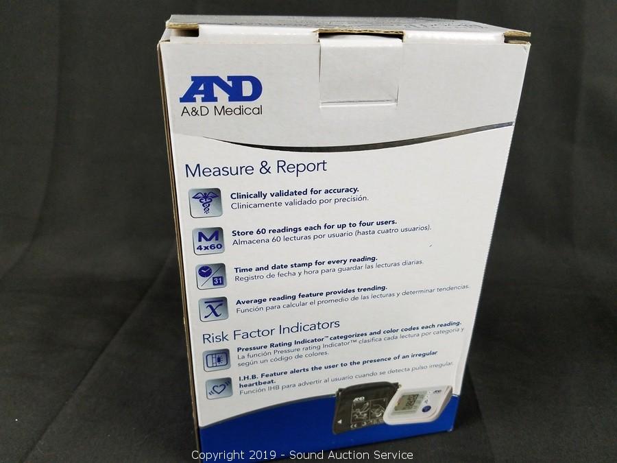 Sound Auction Service - Auction: 04/25/19 Watts, Goebel & Others Estate  Auction ITEM: A&D Medical Multi-User Blood Pressure Monitor