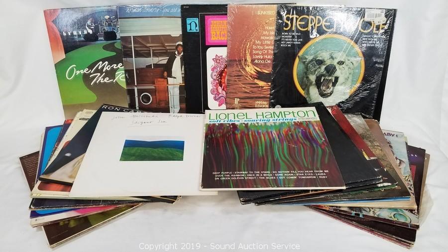 Sound Auction Service - Auction: 06/25/19 Antique's, Collectibles, New &  Used Consignment Auction ITEM: 35 Vtg. 33's Record Albums