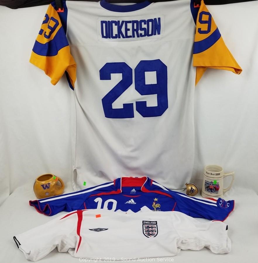 Eric Dickerson 29 Los Angeles Rams 1985 Mitchell Ness 