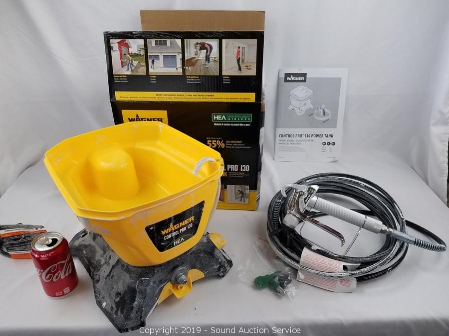 Sound Auction Service - Auction: 08/08/19 Weathers & Others Multi-Estate  Auction ITEM: Wagner Control Pro 130 Airless Paint Sprayer