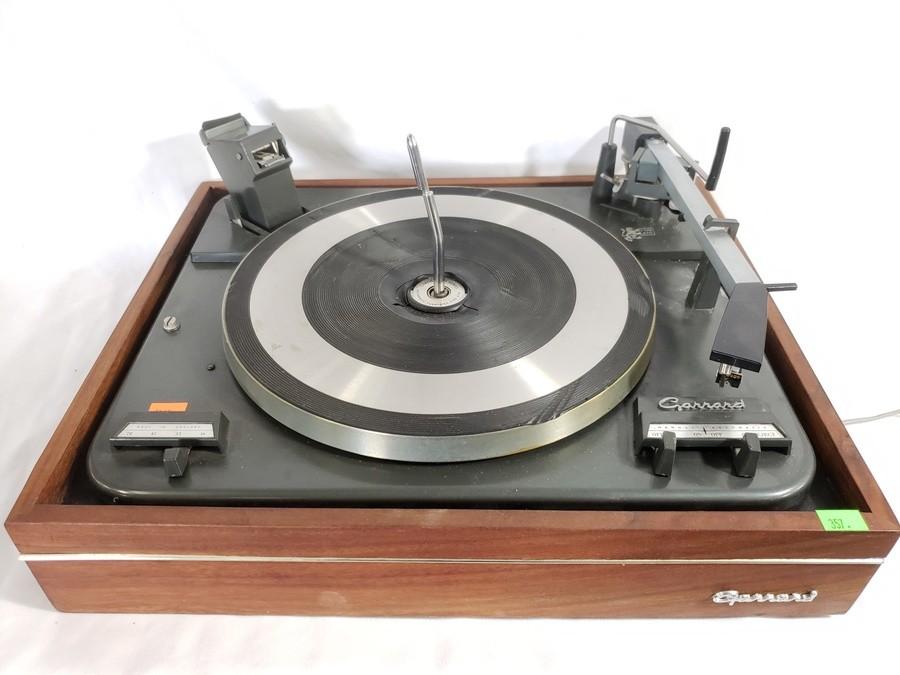 Sound Auction Service - Auction: 08/08/19 Weathers & Others Multi-Estate  Auction ITEM: Vtg. Garrard Turntable Type A70