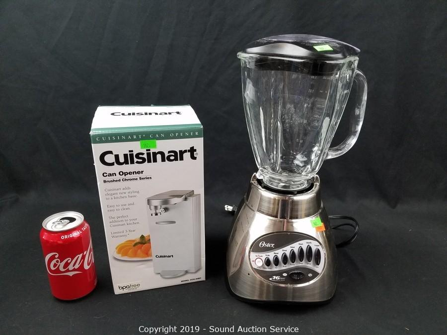 Sold at Auction: Farberware can opener, Oster blender and