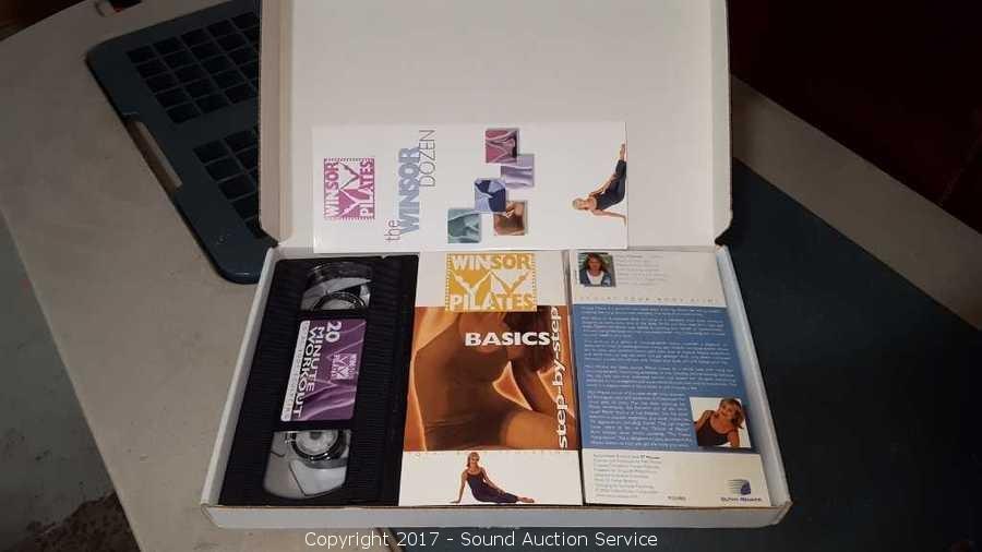 Sound Auction Service - Auction: 9/12/17 Multi-Estate Auction ITEM: Winsor  Pilates Workout VHS Tapes