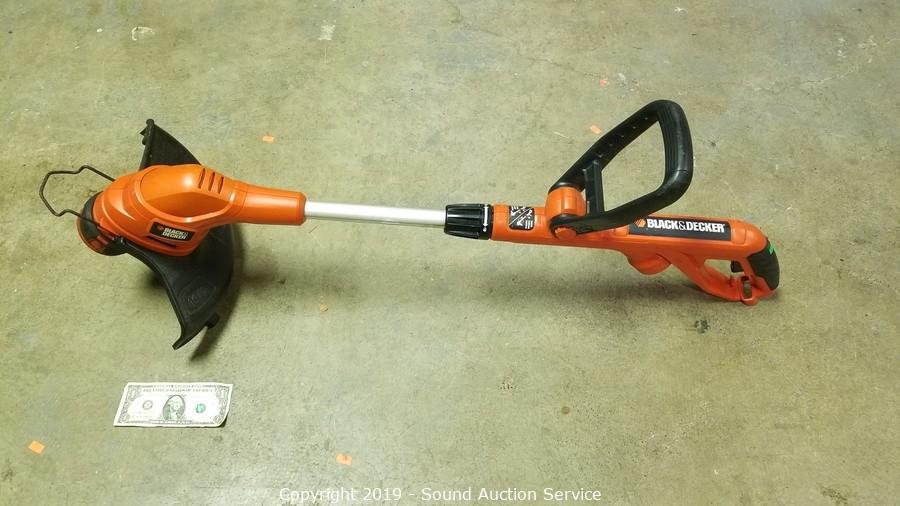 Black and Decker 18V Weed Whip, Battery and Charger - Maring Auction Co LLC