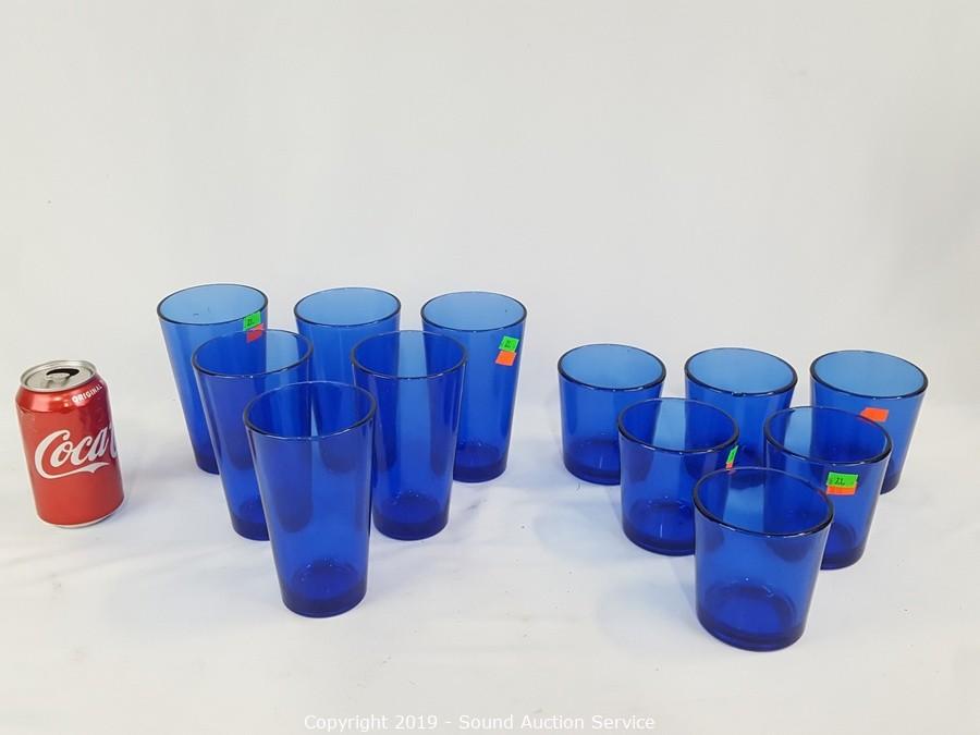 Cobalt Blue Coke Glass: Tumblers & Water Glasses