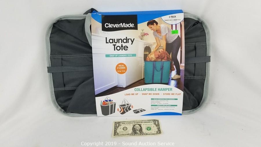 Clevermade Laundry Tote 2-Pack 