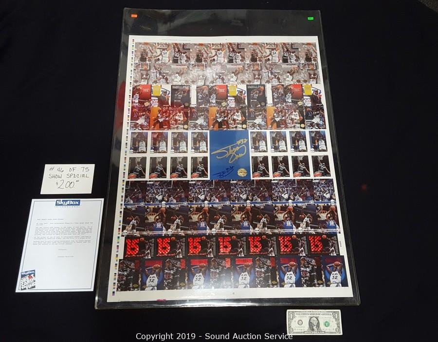 Sound Auction Service - Auction: 06/03/22 Sports Memorabilia