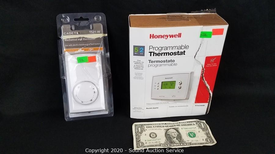 Cadet T521w Mechanical Non-Programmable Thermostat Use with