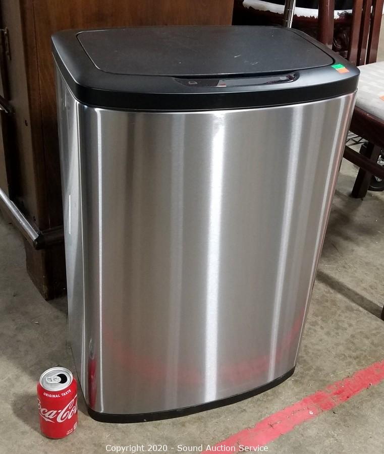 12.4 gal./47L Motion Sensor Trash Can