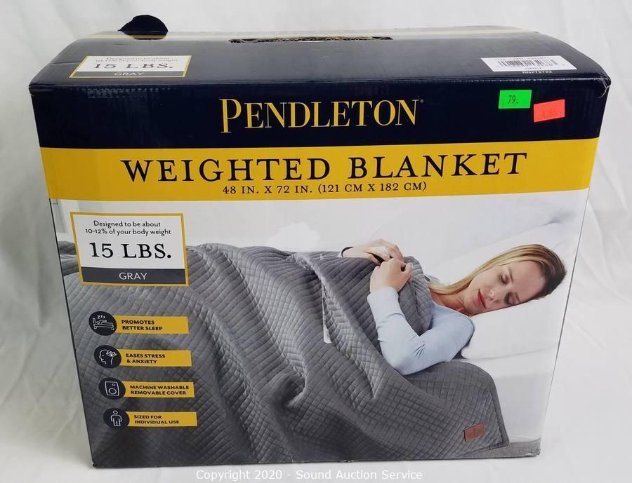 Pendleton weighted best sale blanket 15 lbs