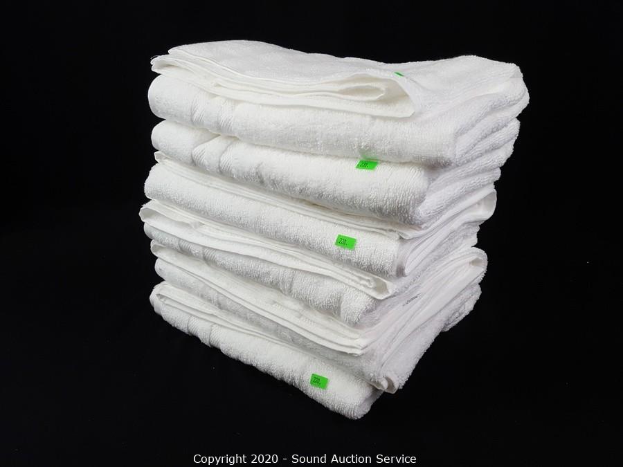 American Dawn  Serenade Hotel Towel Collection, Double Horizontal Ribs  Dobby, White – adidirectsales