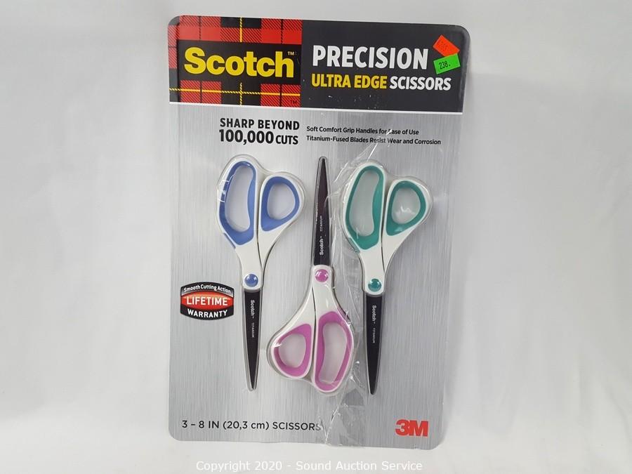 Scotch 8 Precision Scissors 3 Pk.